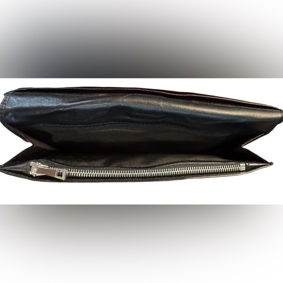 BALLY | Black Calfskin Ribbon Continental Wallet - Picture 9 of 16